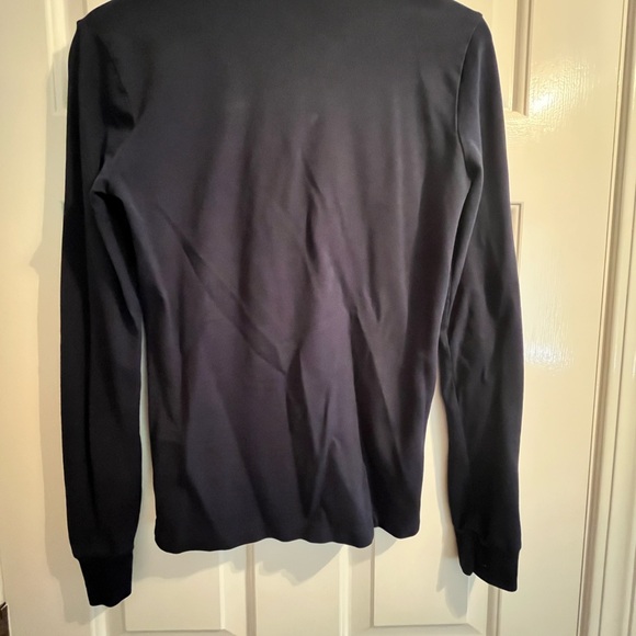 Boys’ Polo Ralph Lauren navy long sleeve shirt, size Large. EUC - Picture 4 of 4